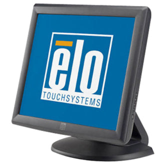 Elo E603162 1715L Touchscreen LCD Monitor, 17, 1280 x 1024, USB/VGA, Dark Gray