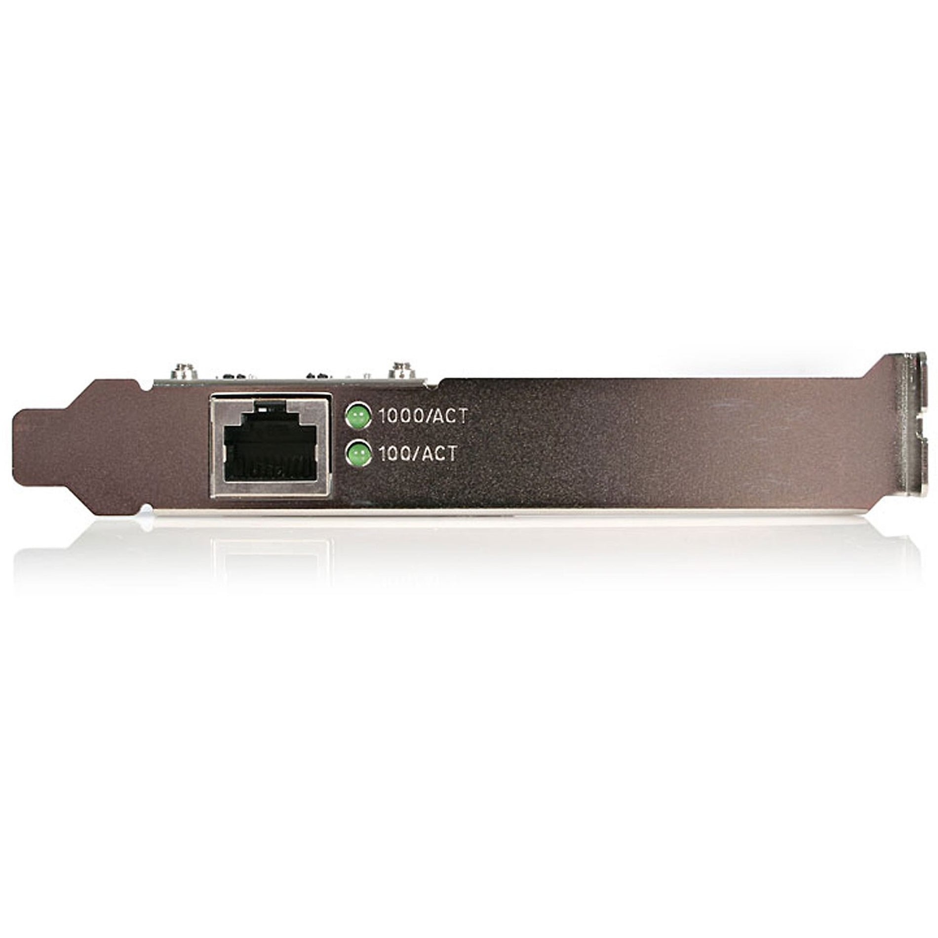 StarTech.com ST1000BT32 1 Port PCI 10/100/1000 32 Bit Gigabit Ethernet Network Adapter Card, Lifetime Warranty, Plug-in Card