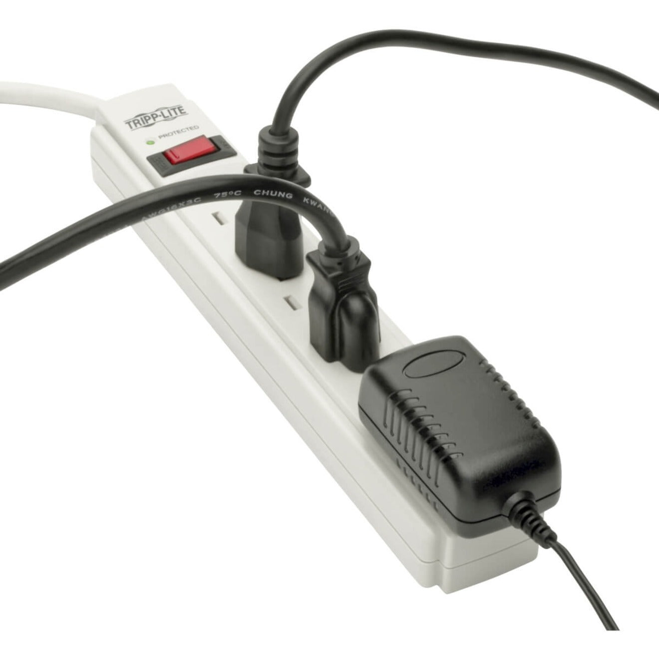 Tripp Lite TLP606 Protect It! 6-Outlet Economy Surge Protector, 790 Joules, 6' Cord
