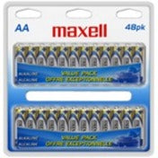 Maxell 723443 LR6 General Purpose Battery - AA, For Multipurpose - 48 Pack