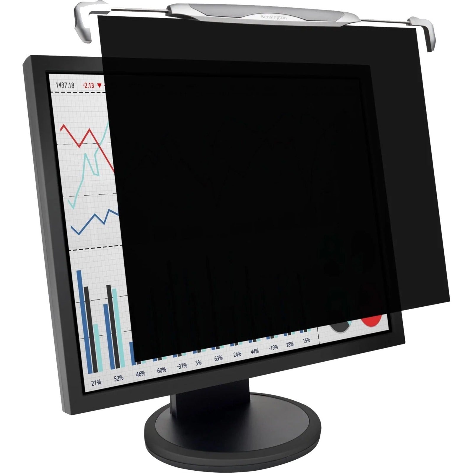 Kensington K55779WW Snap2 Privacy Screen Filter for 20"-22" Widescreen Monitors, Anti-glare, Easy Installation