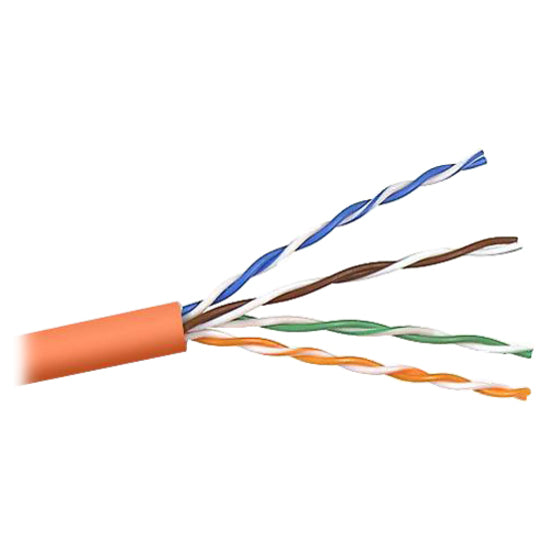 Belkin A7J304-1000-ORG Cat5e Network Cable, 1000ft, Orange