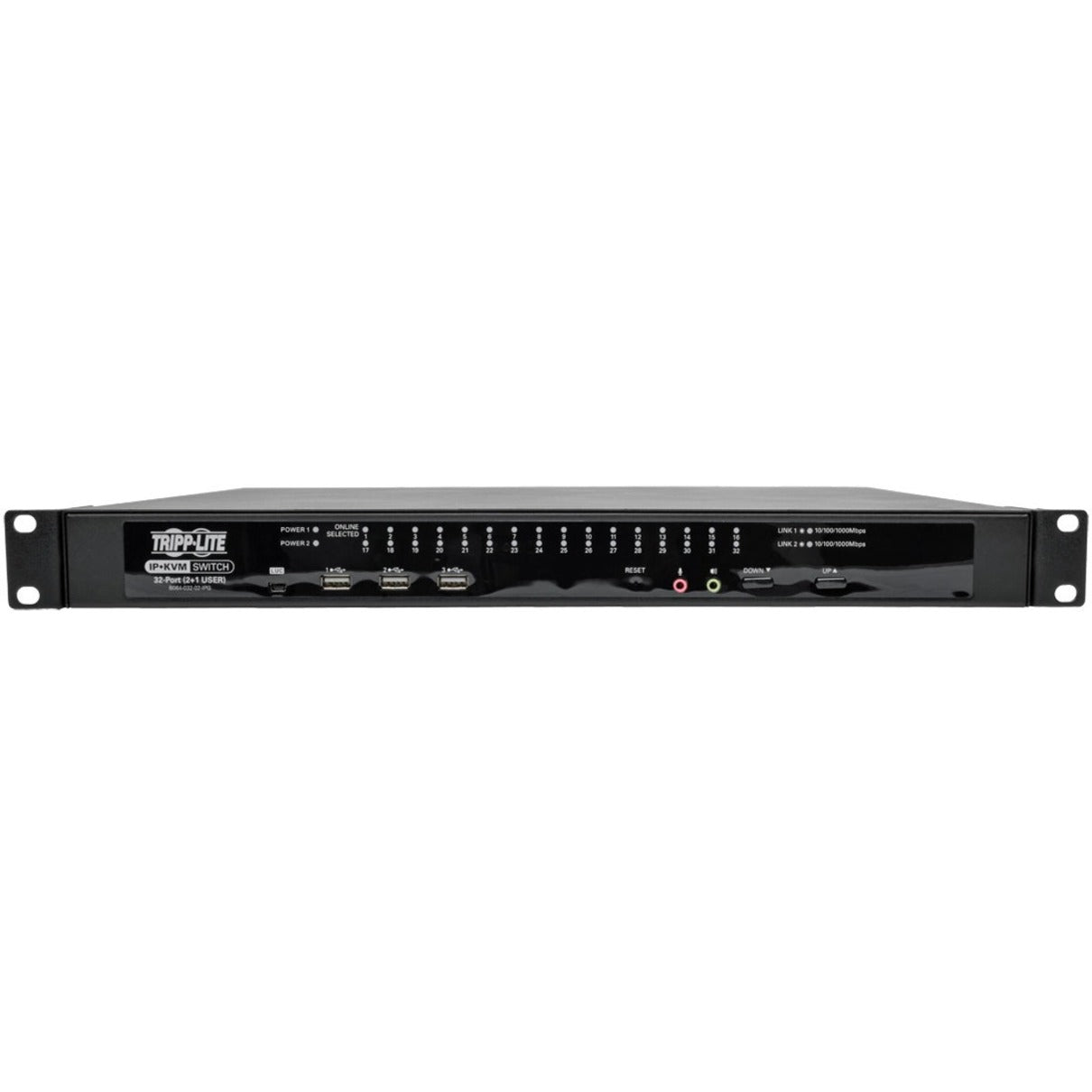 Tripp Lite B064-032-02-IPG NetDirector KVM Switchbox, 32 Port, 3 Year Warranty, TAA Compliant
