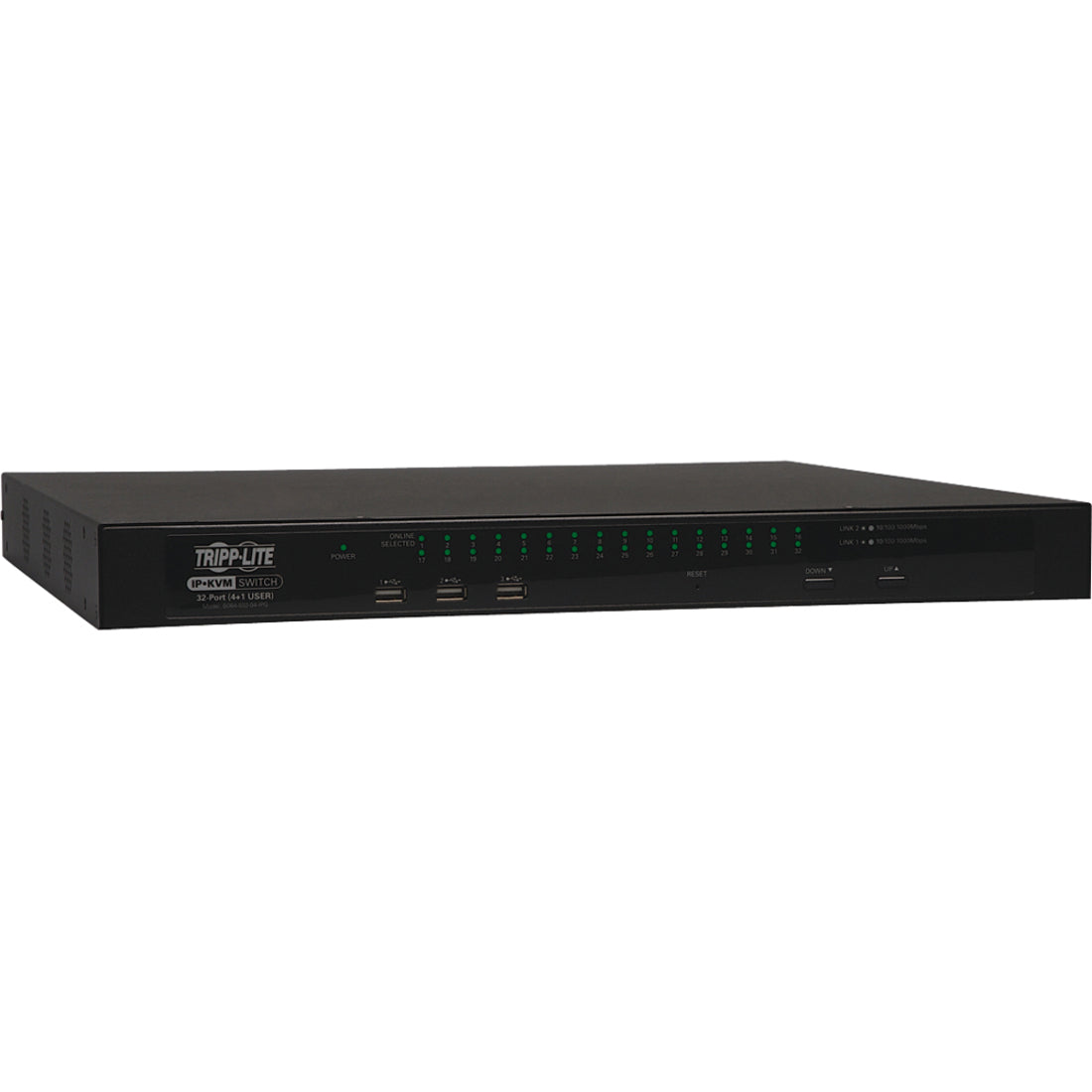 Tripp Lite B064-032-02-IPG NetDirector KVM Switchbox, 32 Port, 3 Year Warranty, TAA Compliant