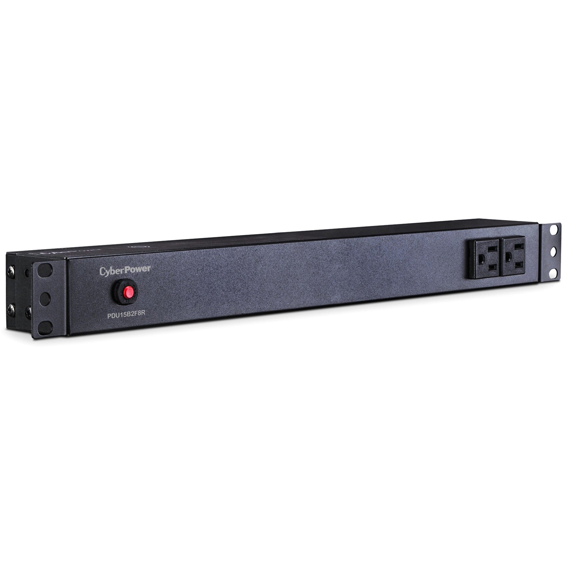 CyberPower PDU15B2F8R Basic PDU, 10-Outlets, 120V AC, Rack-mountable