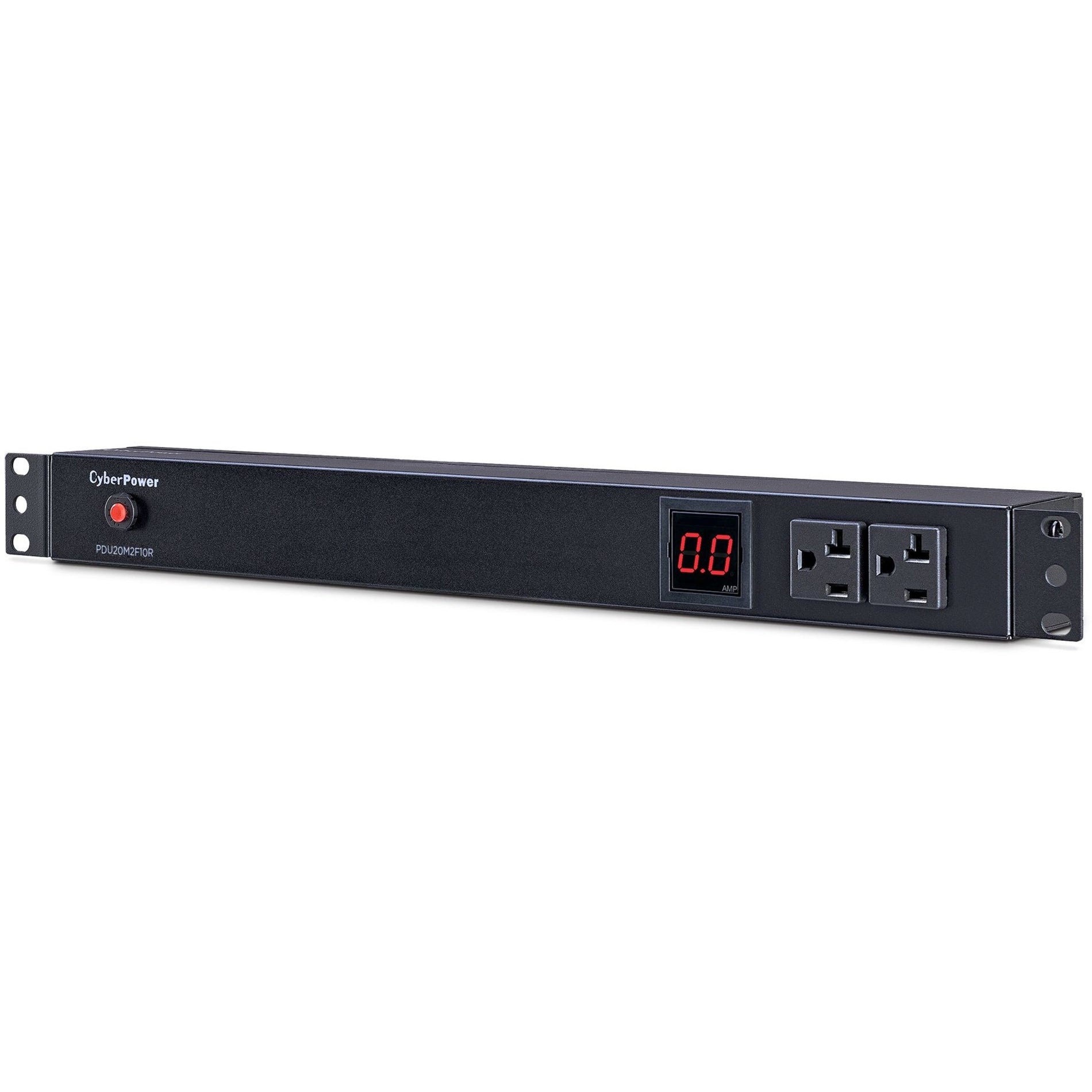CyberPower PDU20M2F10R Metered PDU, Single Phase 100-125VAC 20A, 12-Outlets