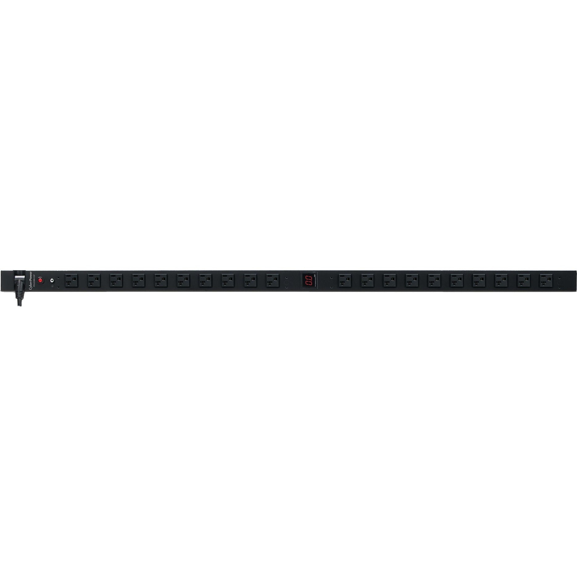 CyberPower PDU20MV20F 20-Outlets PDU, 100-125VAC 20A Metered Power Distribution Unit