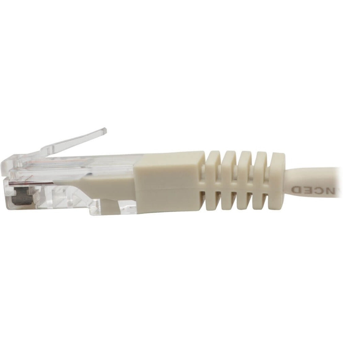 Tripp Lite N002-010-WH Cat5e Patch Cable, 10-ft. Molded 350MHz, White