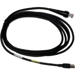 Honeywell CBL-500-300-S00 USB Cable, 9.84 ft Data Transfer Cable, Ferrite Bead, Copper Conductor, RJ-45/USB, Black