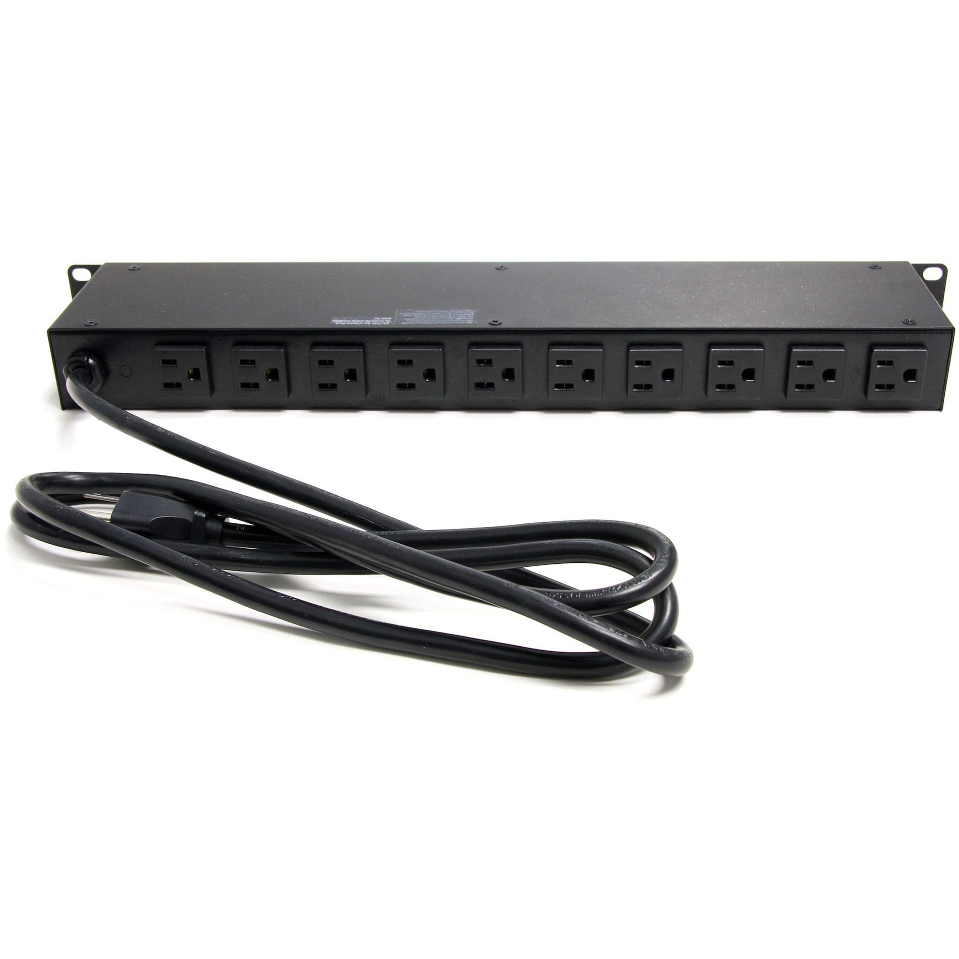 StarTech.com RKPW161915 Rackmount PDU with 16 Outlets and SurgeProtection - 1U, 15A, 120V AC