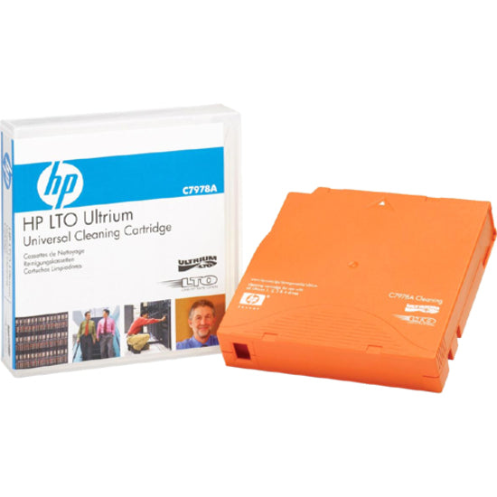 HPE C7978A LTO Ultrium Universal Cleaning Cartridge, 1 Each - Keep Your Tapes Clean and Reliable