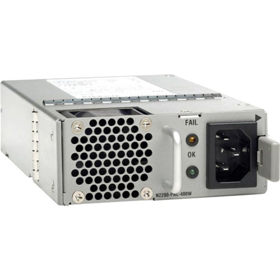 Cisco N2200-PAC-400W= AC Power Supply, 400W Output Power, Plug-in Module