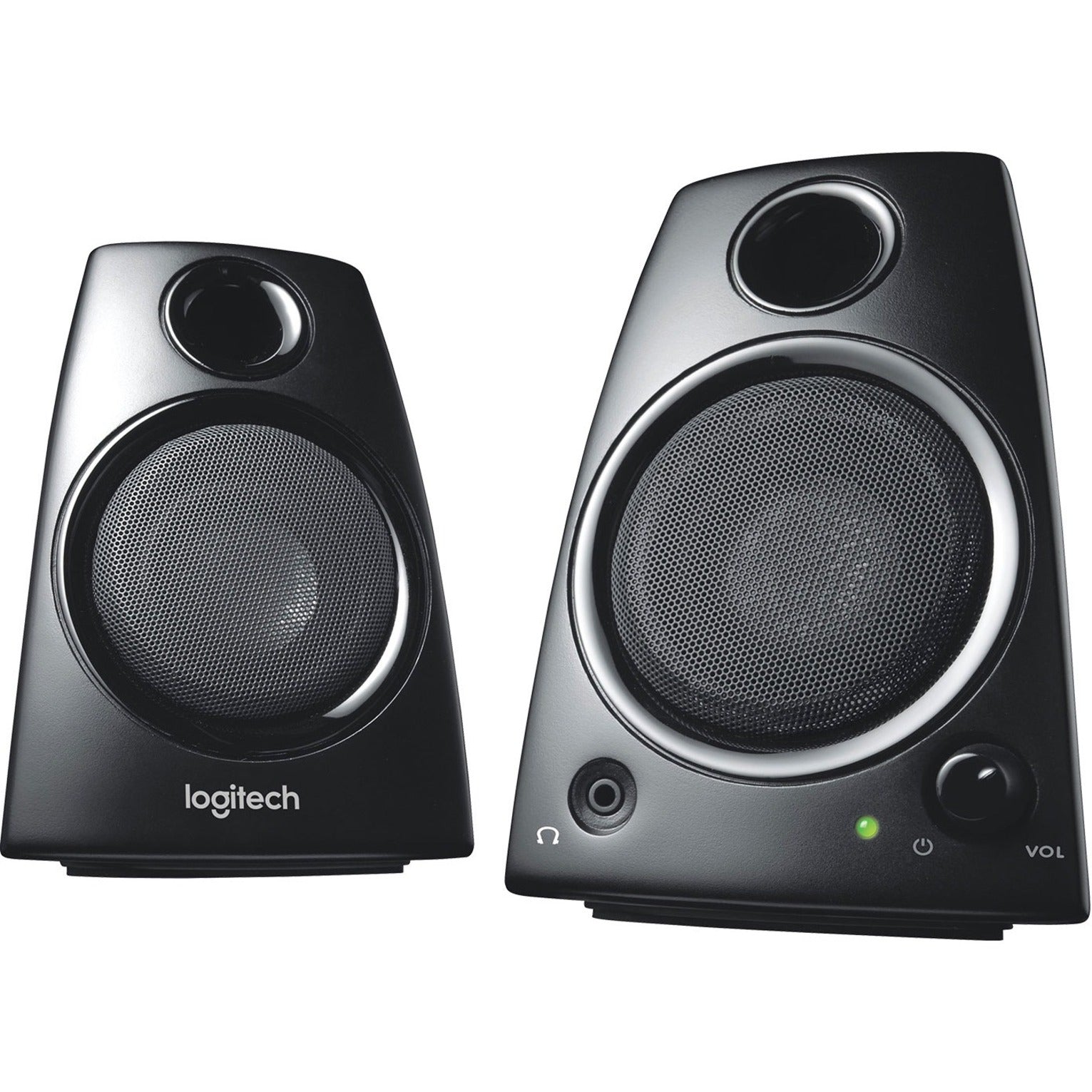 Logitech 980-000417 Z130 Compact Speakers, 2.0 Speaker System - 5W RMS, Black