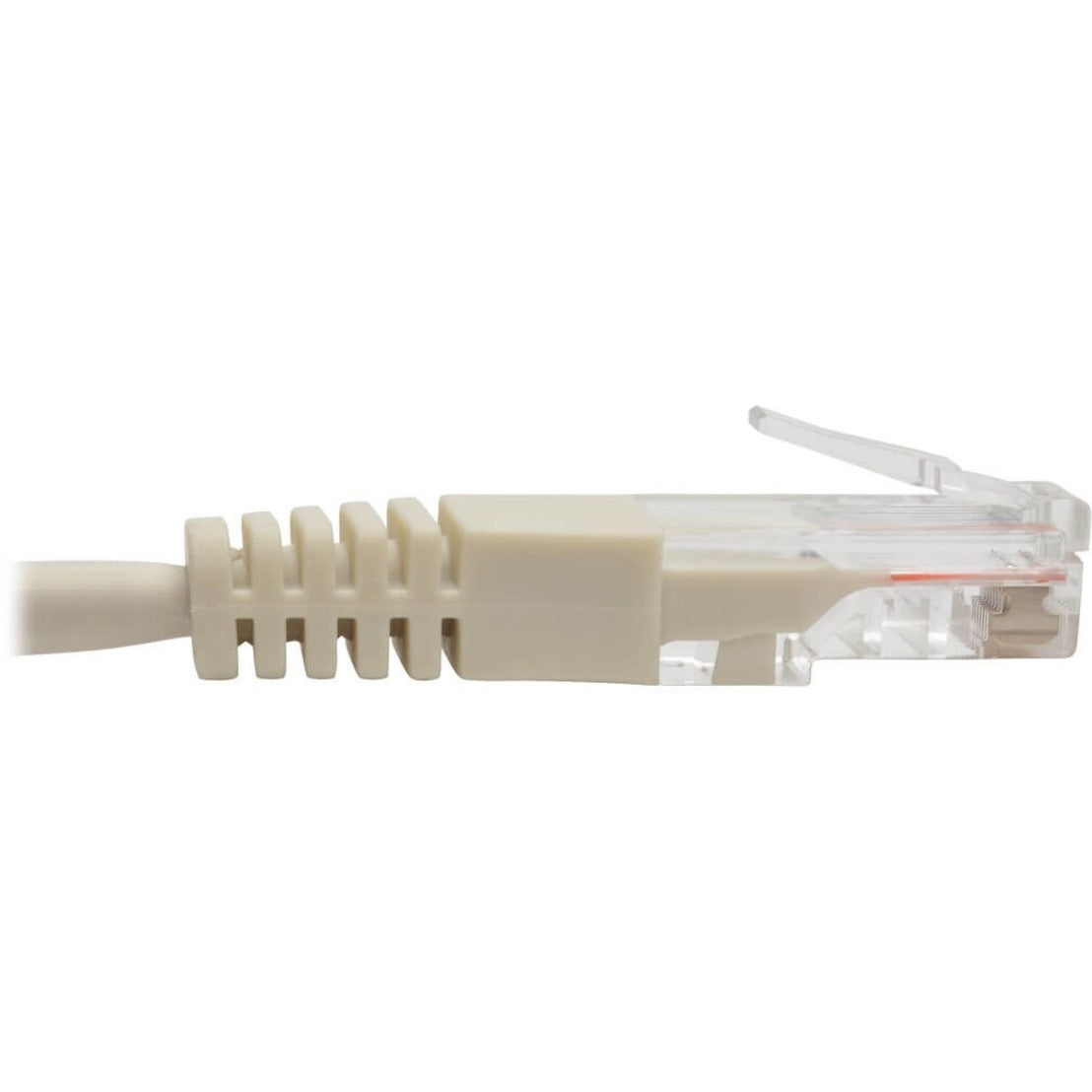 Tripp Lite N002-001-WH Cat5e UTP Patch Cable, 1 ft, White, Molded RJ45 M/M Patch Cord