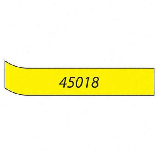 Dymo 45018 D1 Electronic Tape Cartridge, 1/2"x23' Size, Black/Yellow