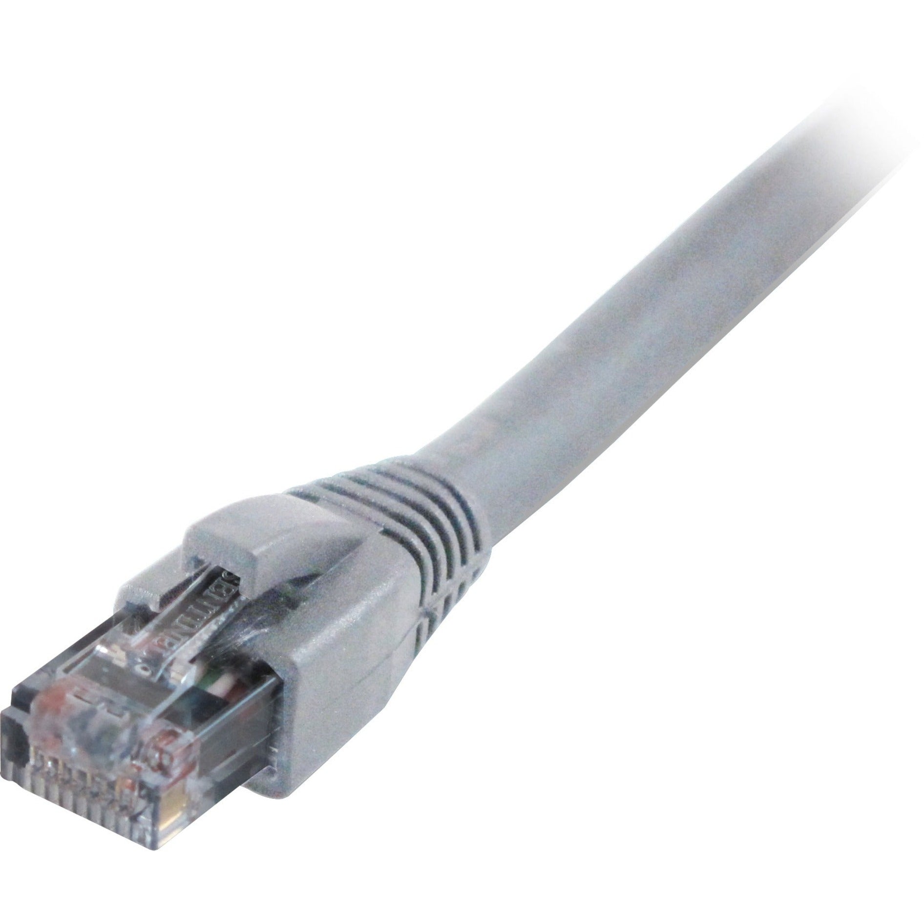 Comprehensive CAT5-350-100GRY Cat5e 350 Mhz Snagless Patch Cable 100ft Gray, Molded, Strain Relief, Stranded, Booted, 1 Gbit/s Data Transfer Rate