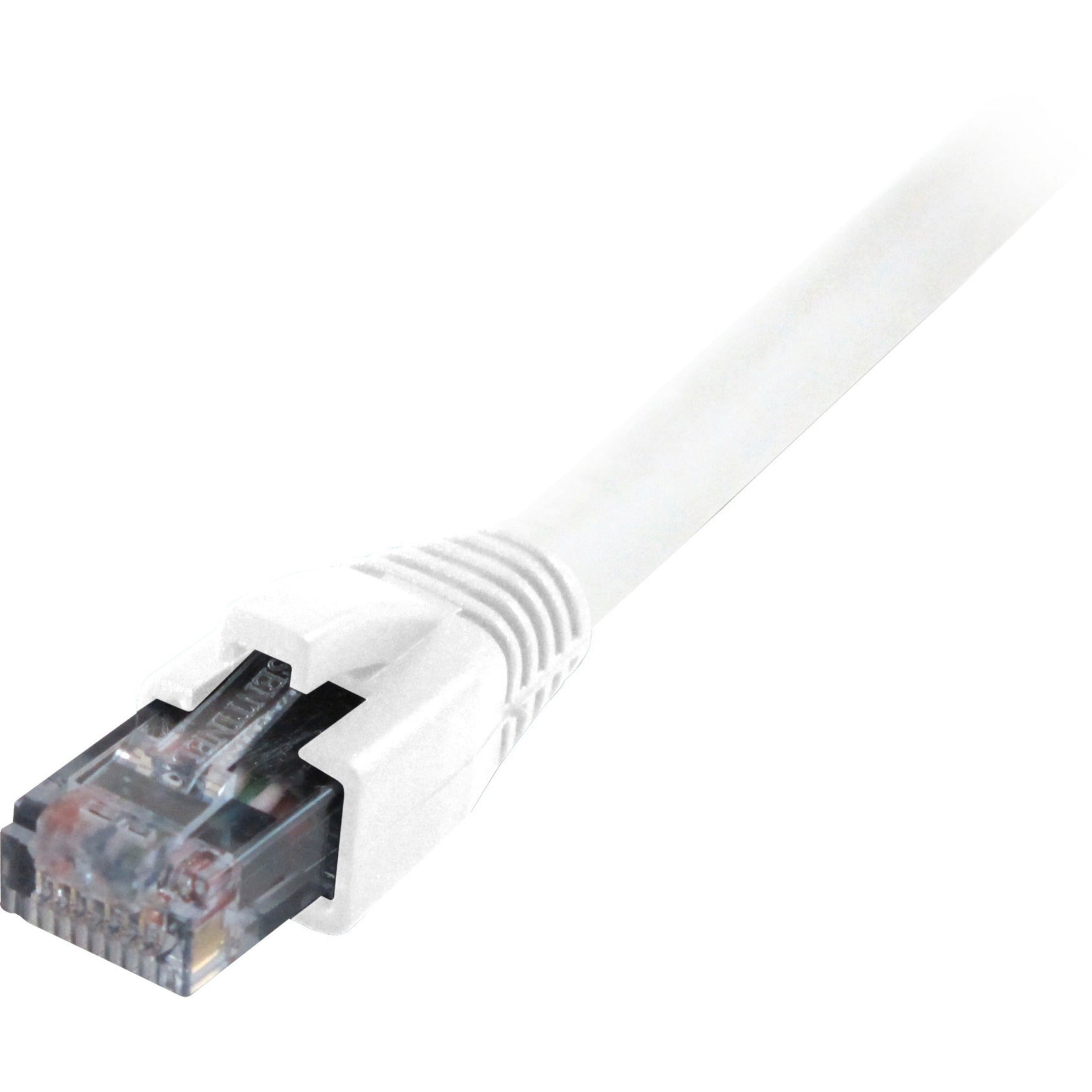 Comprehensive CAT5-350-100WHT Cat5e 350 Mhz Snagless Patch Cable 100ft White, Stranded, Molded, 1 Gbit/s Data Transfer Rate