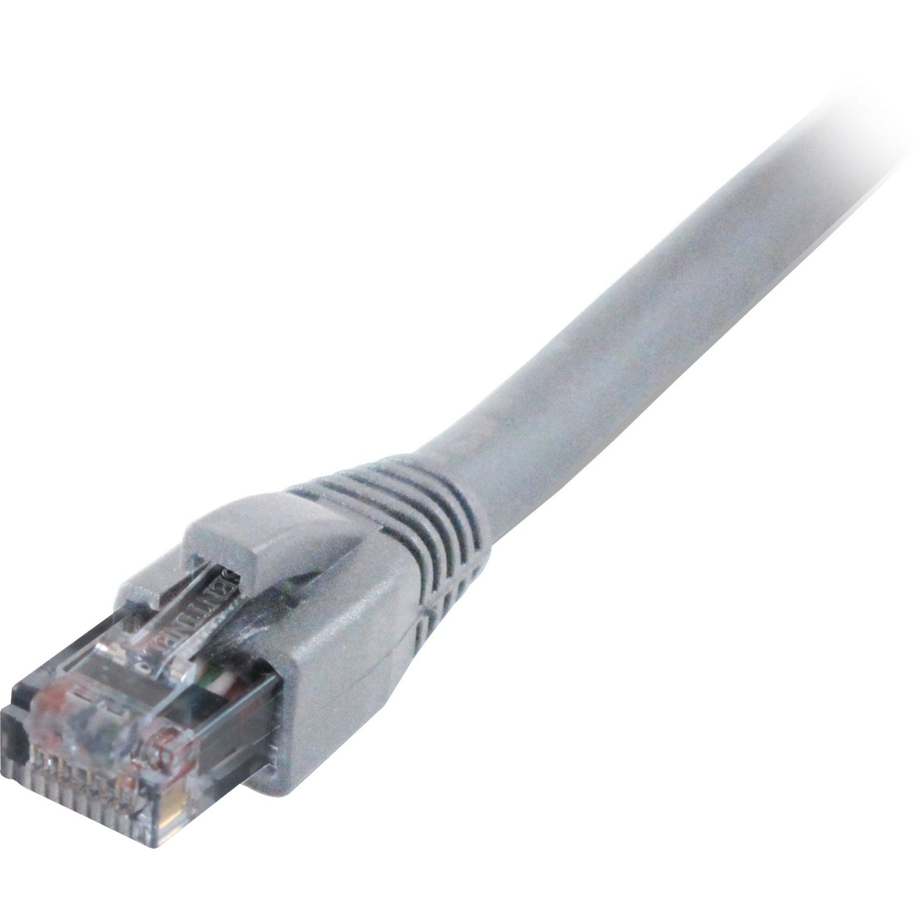 Comprehensive CAT6-100GRY Cat6 550 Mhz Snagless Patch Cable 100ft Gray, Molded, Strain Relief, Stranded, Booted, 1 Gbit/s Data Transfer Rate