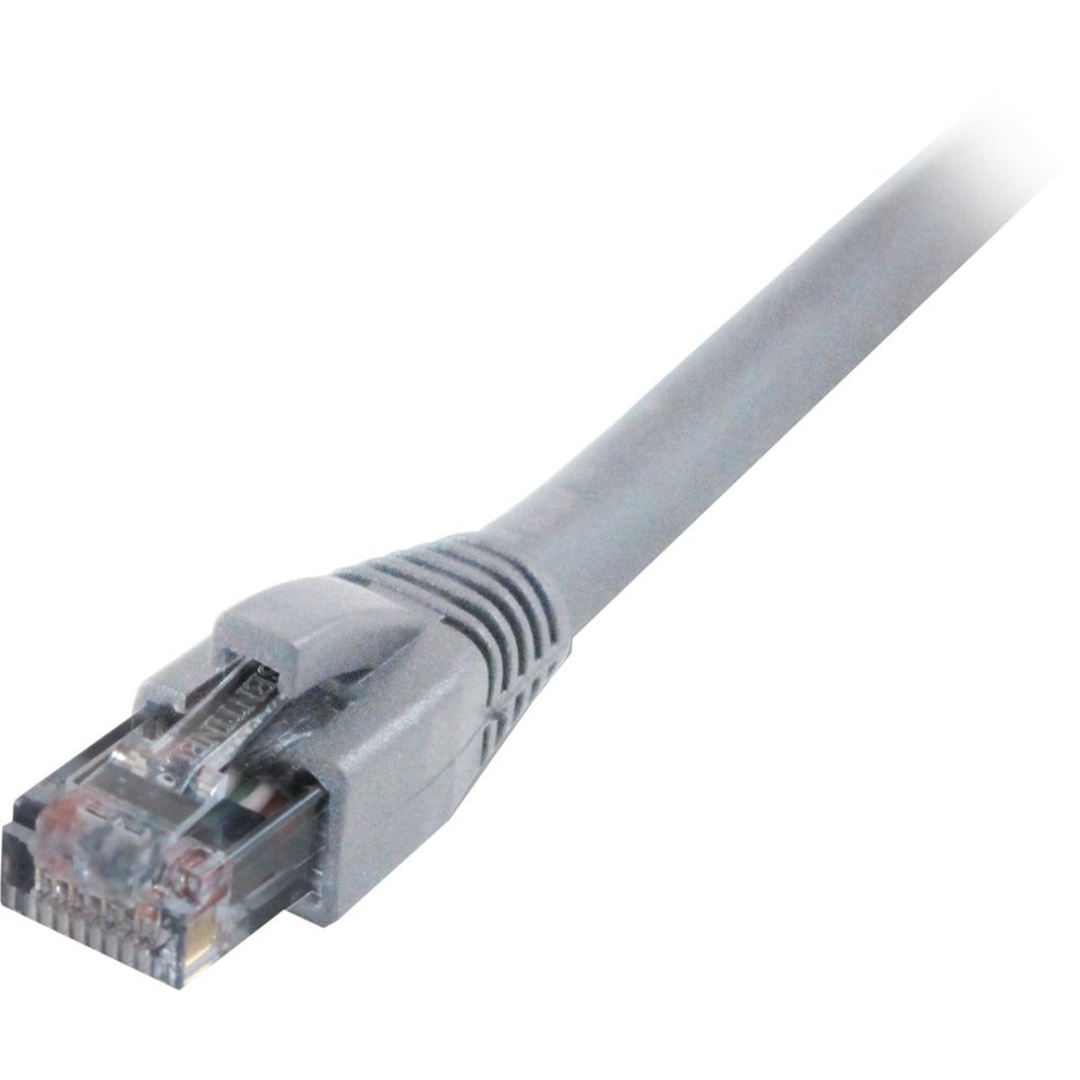 Comprehensive CAT6-10GRY Cat6 550 Mhz Snagless Patch Cable 10ft Gray, Molded, Strain Relief, Stranded, Booted, 1 Gbit/s Data Transfer Rate
