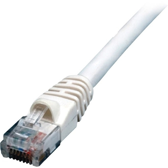 Comprehensive CAT6-10WHT Cat6 550 Mhz Snagless Patch Cable 10ft White, Stranded, Molded, 1 Gbit/s Data Transfer Rate