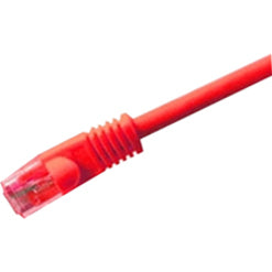 Comprehensive CAT6-25RED Standard Cat.6 Patch Cable, 25ft Red, Snagless, Molded, Stranded
