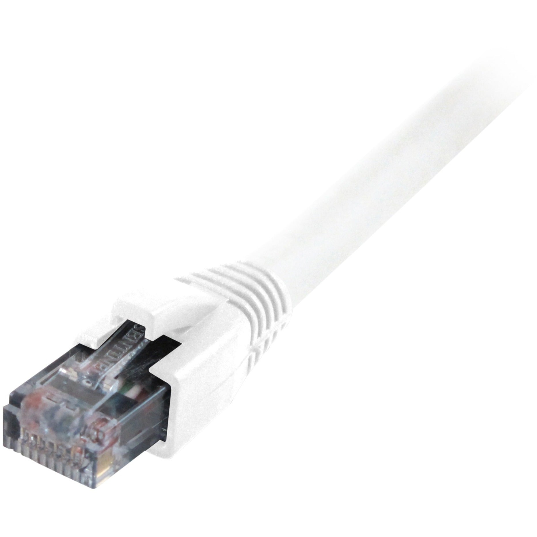 Comprehensive CAT6-3WHT Cat6 550 Mhz Snagless Patch Cable 3ft White, Molded, Strain Relief, Stranded, Booted, 1 Gbit/s Data Transfer Rate