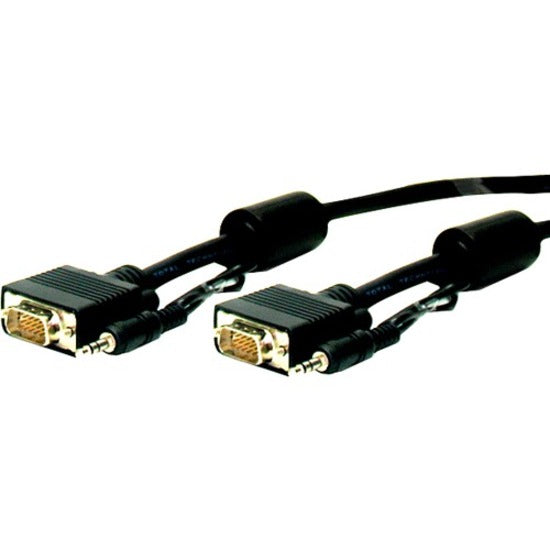 Comprehensive HD15P-P-10ST/A Standard Series VGA Cable with Audio 10ft, Molded, EMI/RF Protection