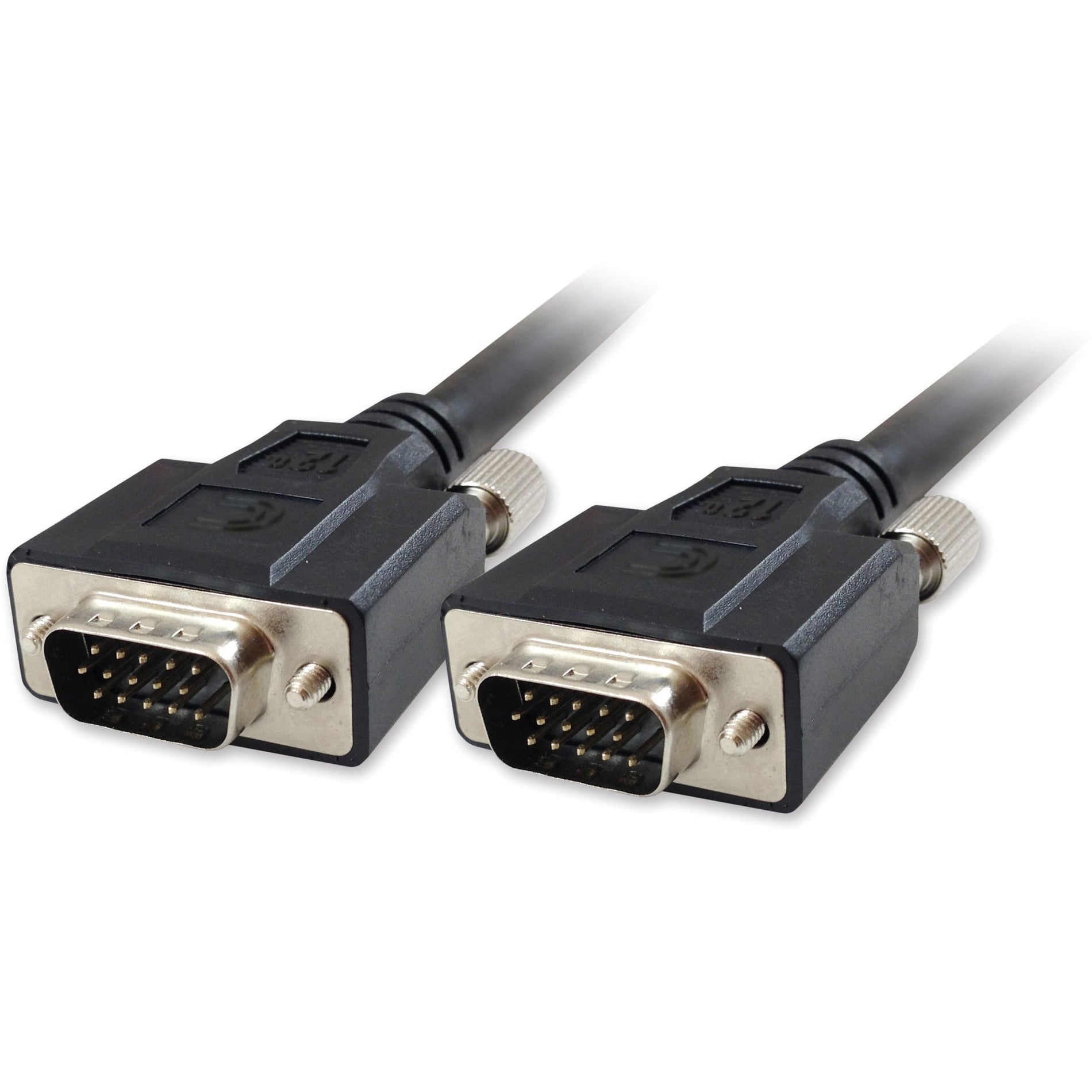 Comprehensive VGA15P-P-3HR Pro AV/IT Series VGA HD 15 Pin Plug to Plug Cable 3 ft, Lifetime Warranty, RoHS Certified