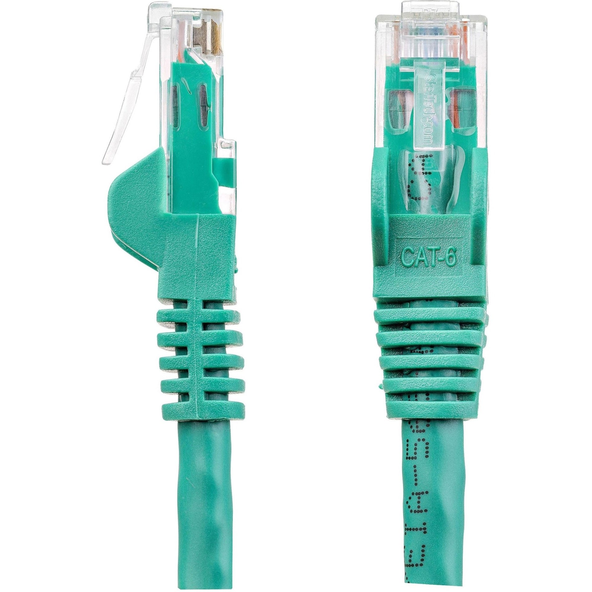 StarTech.com N6PATCH10GN 10 ft Green Snagless Cat6 UTP Patch Cable, 10 Gbit/s Data Transfer Rate, Lifetime Warranty
