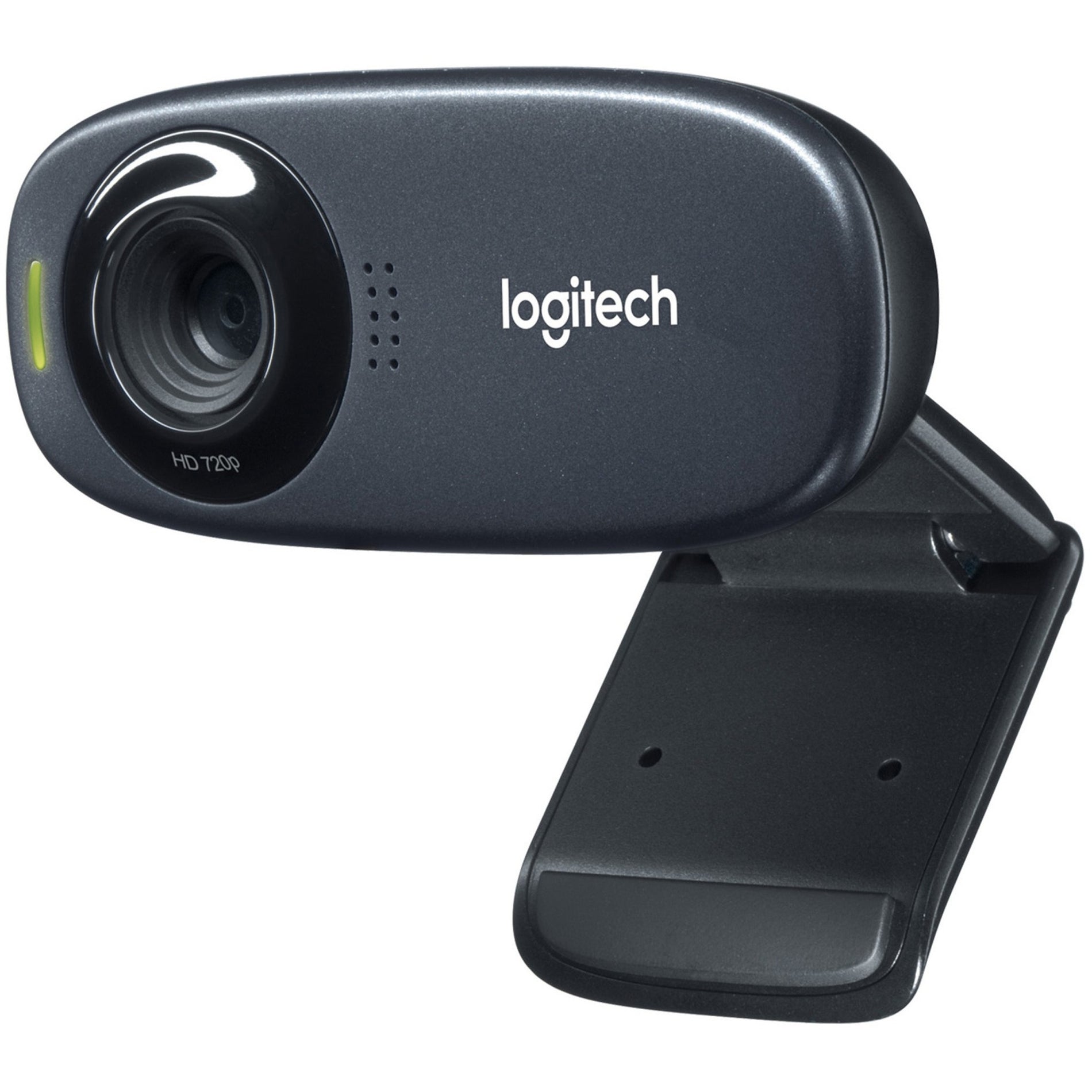 Logitech HD Webcam, w/ Microphone, 5.0MP Photos, Black (960-000585) [Discontinued]