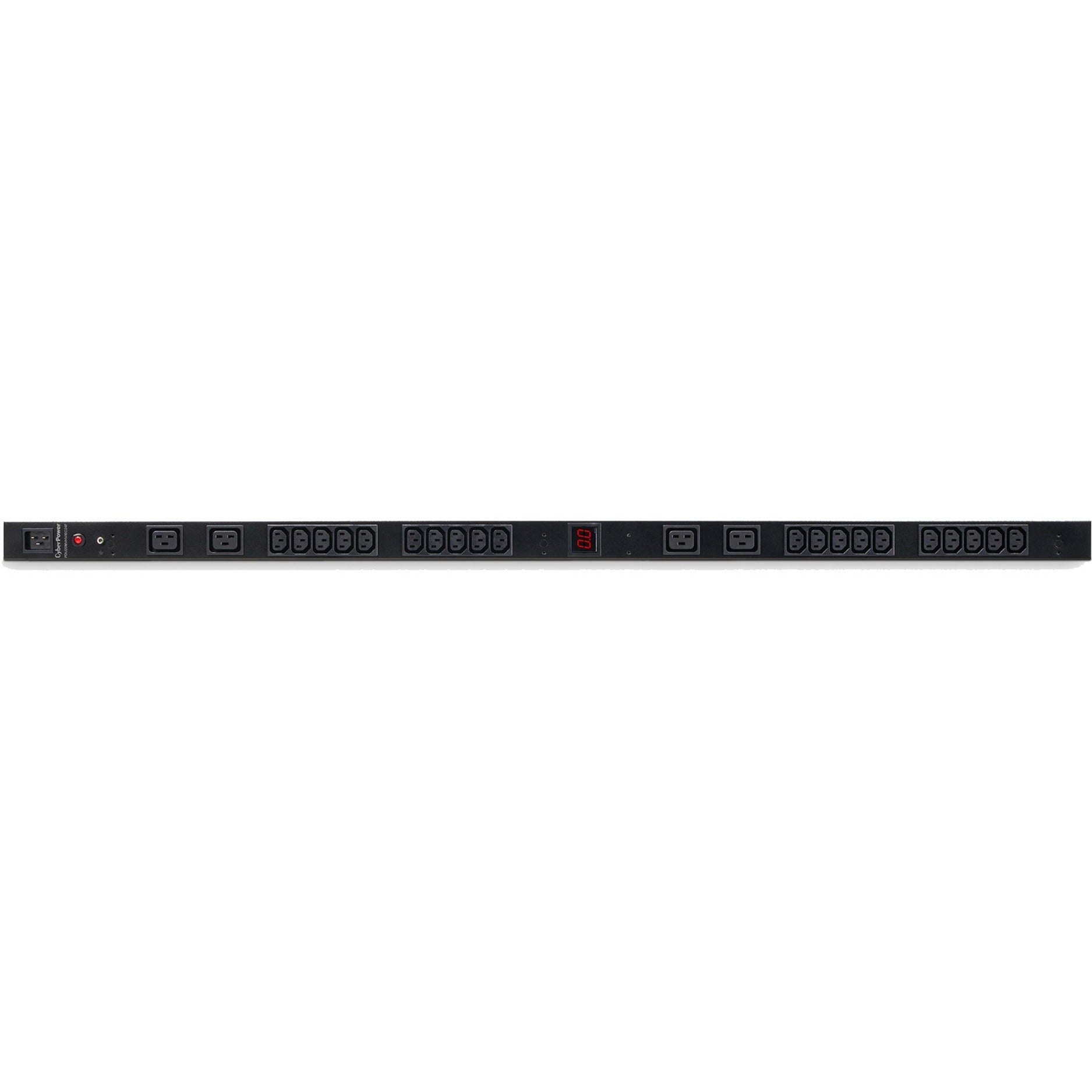 CyberPower PDU20MVHVIEC24F Metered PDU, 24-Outlets, 230V AC, Overload Protection