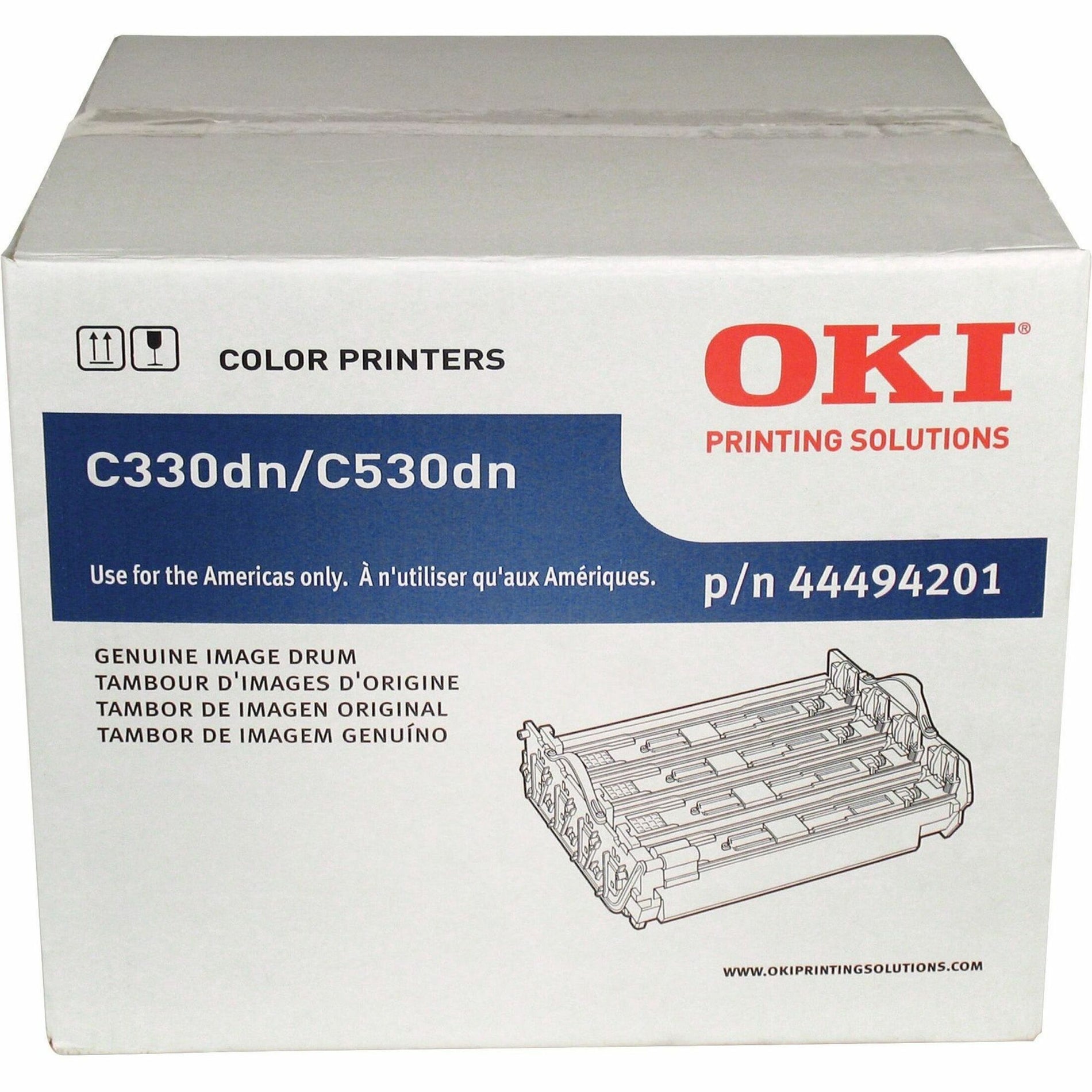 Oki 44494201 Image Drum - LED Print Technology, 20000 Print Yield