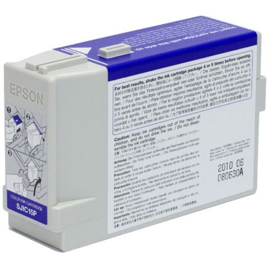 Epson SJIC15P Tri-Colour Ink Cartridge for TM-C3400 [Discontinued]