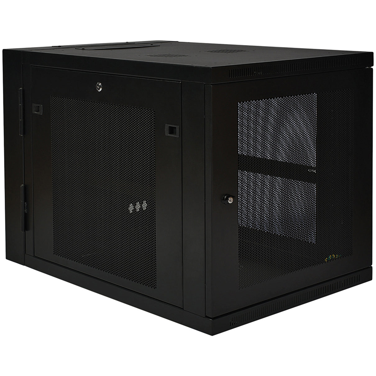 Tripp Lite SRW12US33 SmartRack 12U Wall Mount Rack Enclosure Cabinet with 33" Extended Depth, Ventilated Panels, Easy Access, Fully Assembled