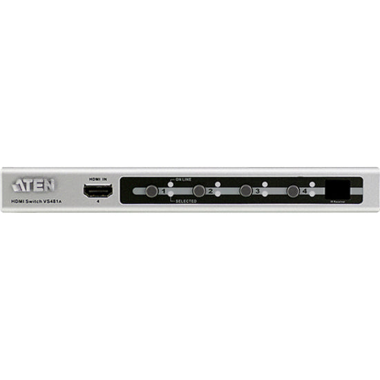 ATEN VS481A HDMI Switch, 4 Port HDMI DeviceCon, 1.3B Certified