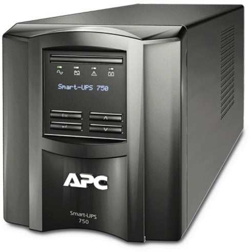 APC SMT750I Smart-UPS 750 VA Tower UPS, 3 Year Warranty, 230V AC, Sine Wave