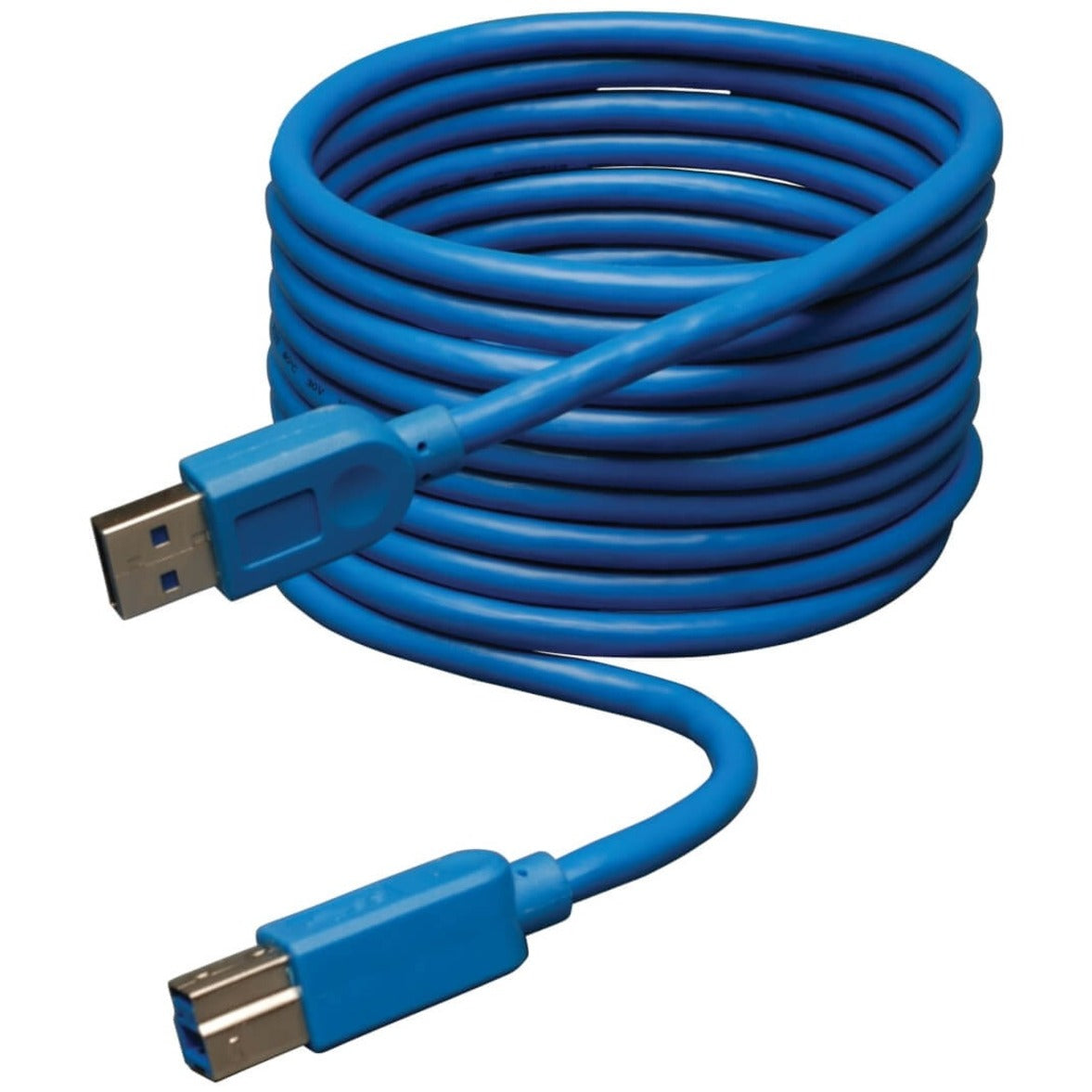 Tripp Lite U322-010 USB 3.0 Super Speed Device Cable AB 10FT, Blue - High-Speed Data Transfer for Your Devices