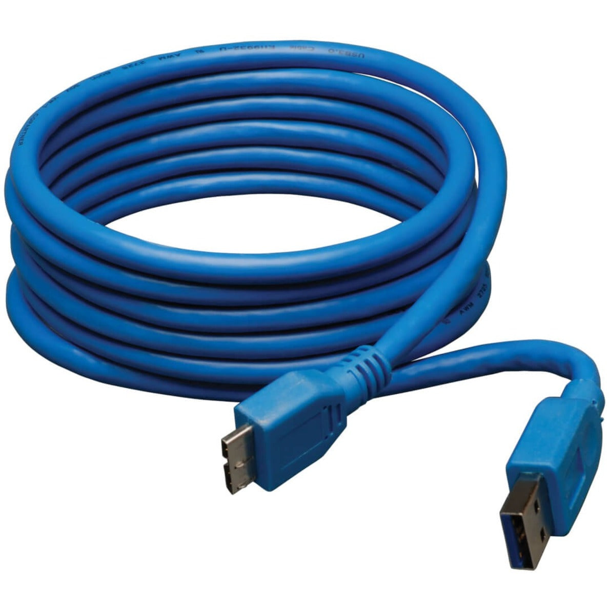 Tripp Lite U326-006 USB 3.0 A-to-Micro-B M/M Cable, 6 ft Blue