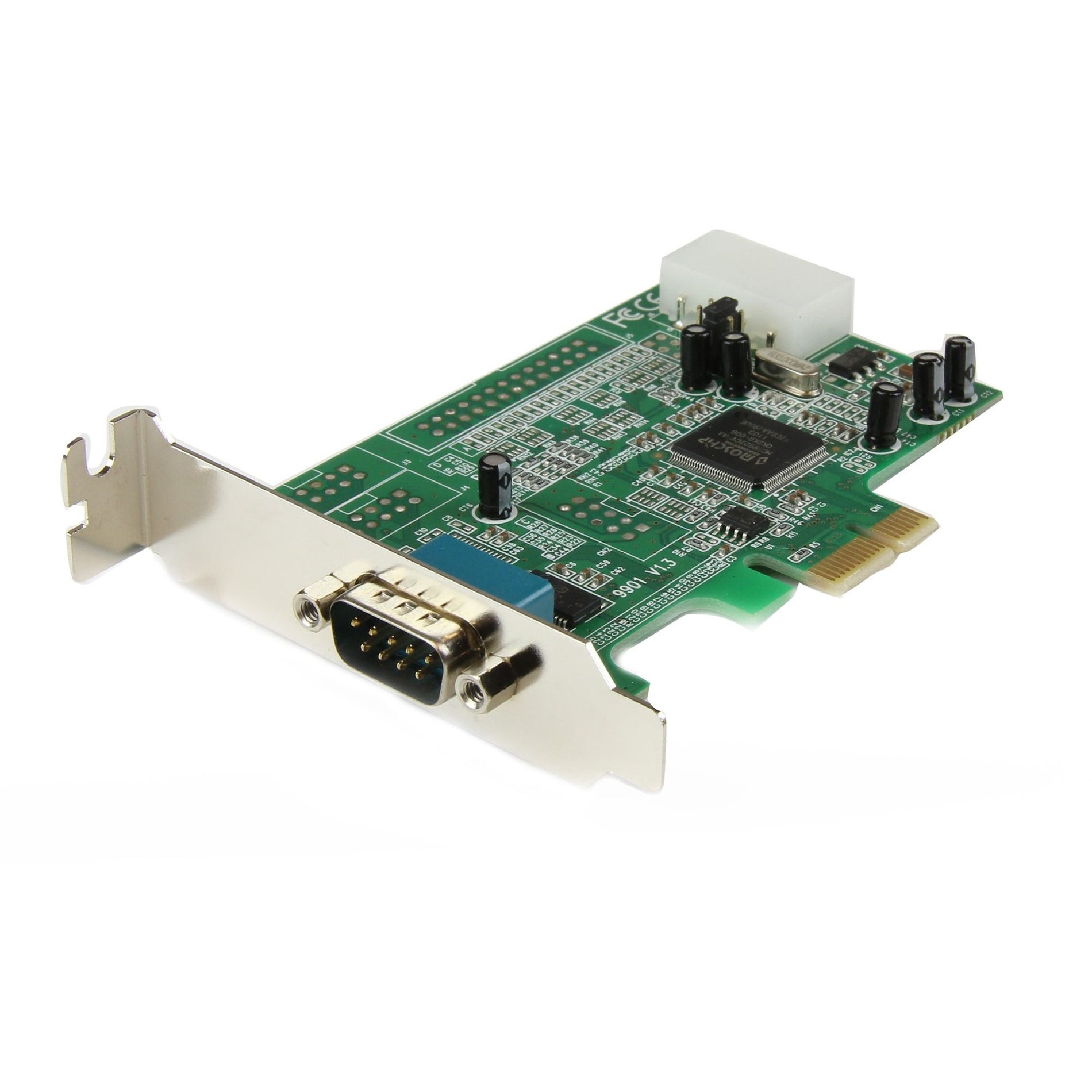 StarTech.com PEX1S553LP 1 Port Low Profile Native RS232 PCI Express Serial Card - Easy Installation, Versatile Compatibility