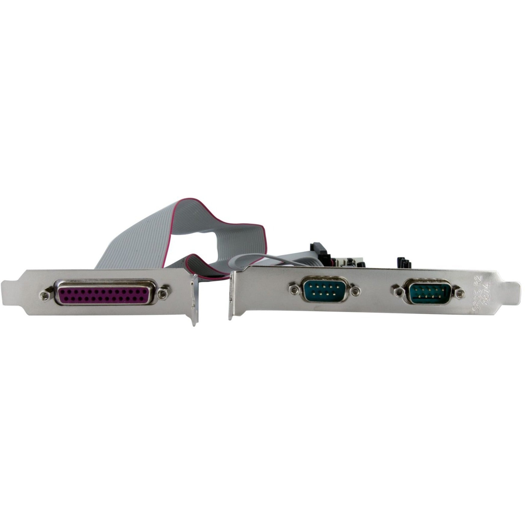 StarTech.com PEX2S5531P 2S1P PCIe Parallel Serial Combo Card, Native PCI Express, 16550 UART, Low Profile Brackets