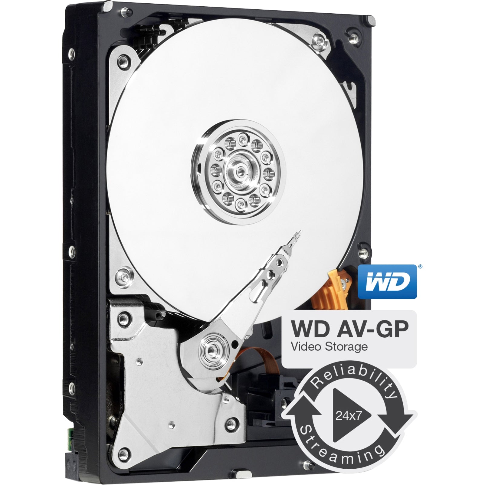 WD-IMSourcing WD20EURS AV-GP 2 TB Internal Hard Drive, Reduced Power Consumption, IntelliPower
