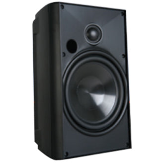 Proficient Audio AW400BLK Speaker, 4-Inch Indoor/Outdoor Speakers, 100W RMS Power, Black