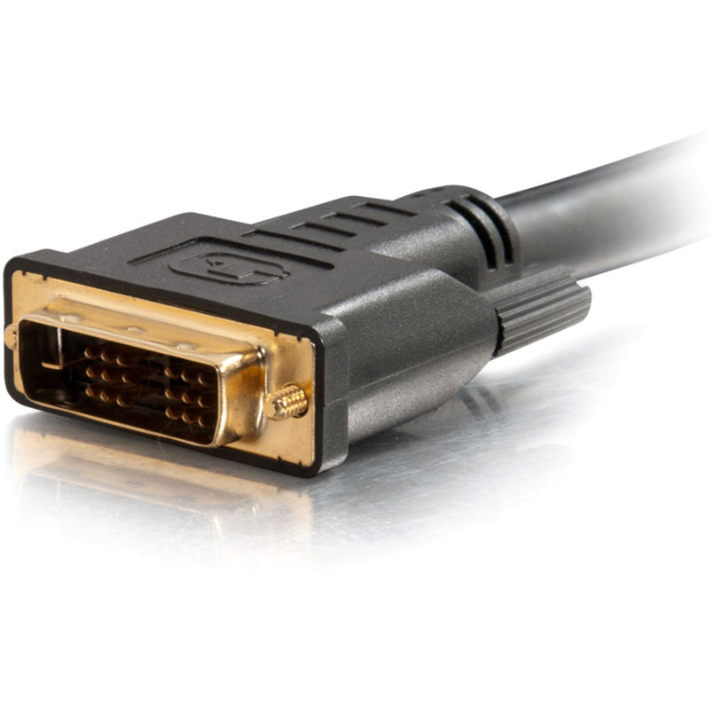 C2G 41238 Pro DVI Cable, 100ft, Single Link Digital Video, Copper Conductor, Gold Plated Connectors