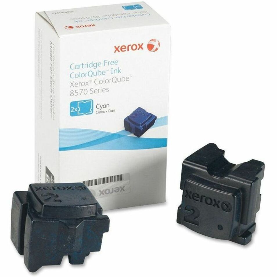 Xerox 108R00926 ColorQube Ink Sticks, Cyan, 4400 Page Yield