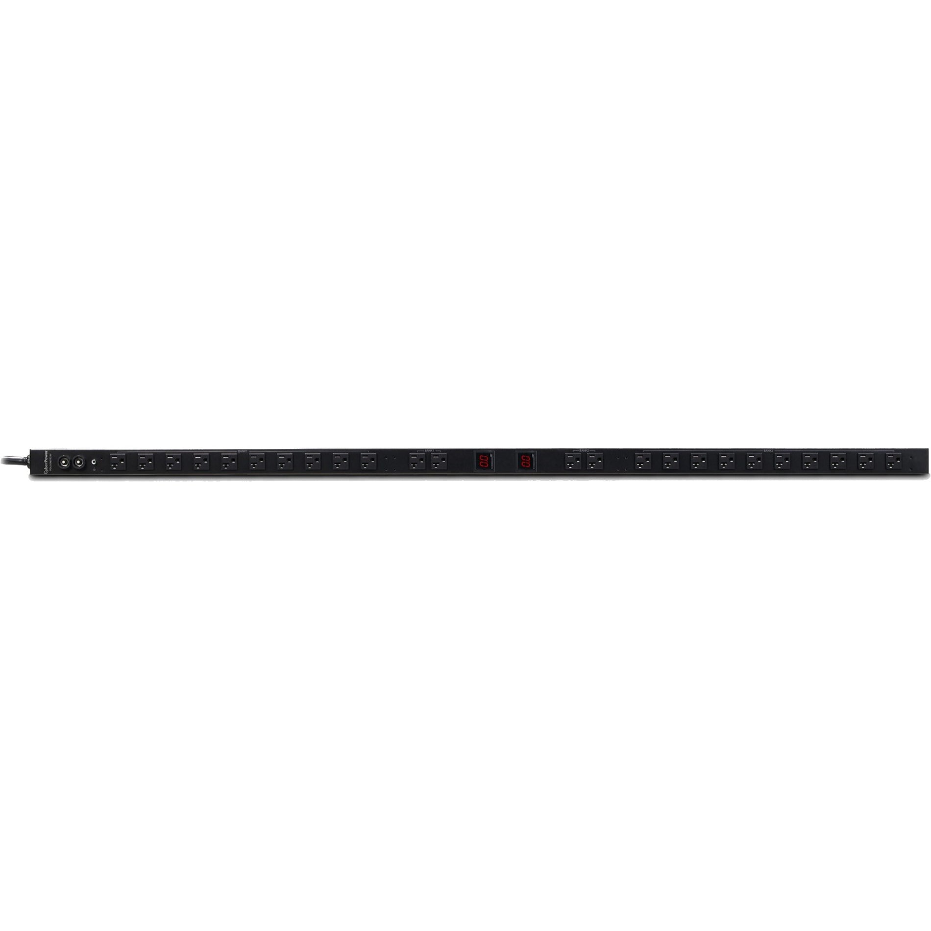 CyberPower PDU30MVT24F Metered PDU 24-Outlets 30A 120V AC Wall/Rack-Mountable 