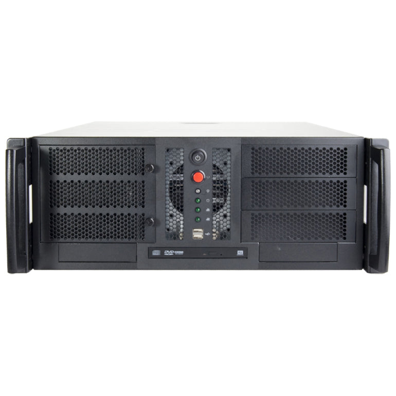 Chenbro RM42300-F Rackmount Enclosure, 4U Server Case, 10 Expansion Bays, Front USB, Steel