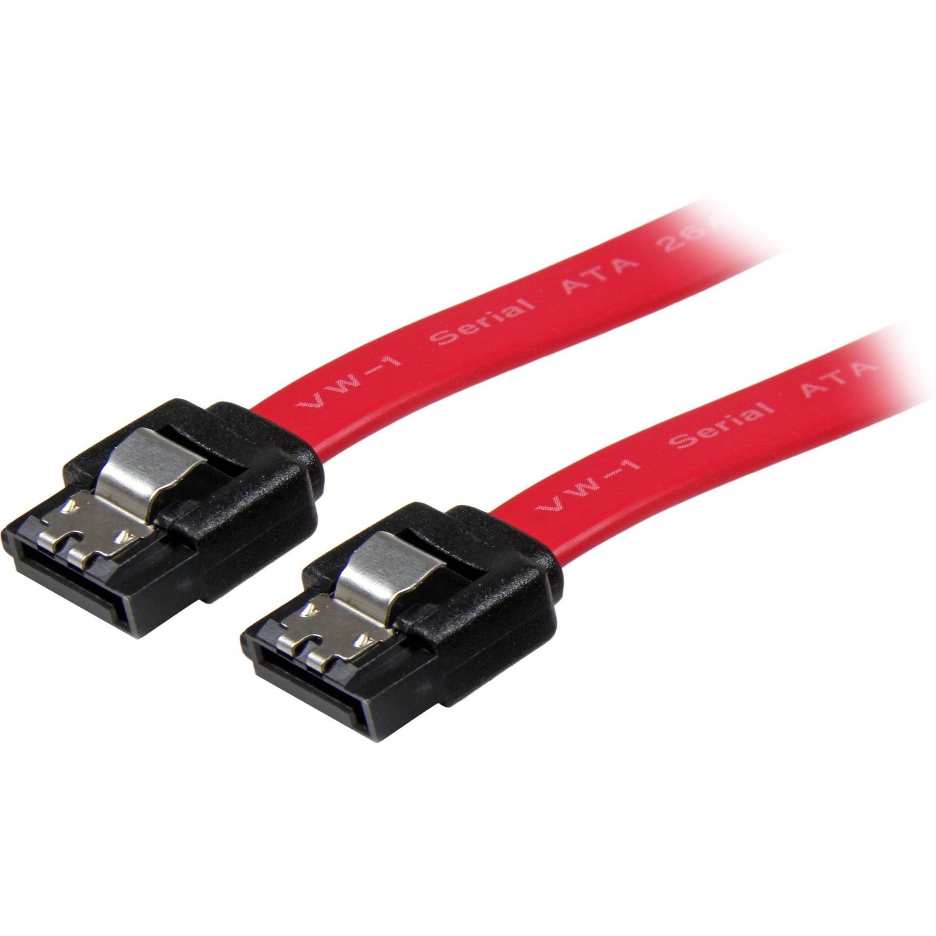 StarTech.com LSATA8 8in Latching SATA Cable, Flexible, 6 Gbit/s Data Transfer Rate