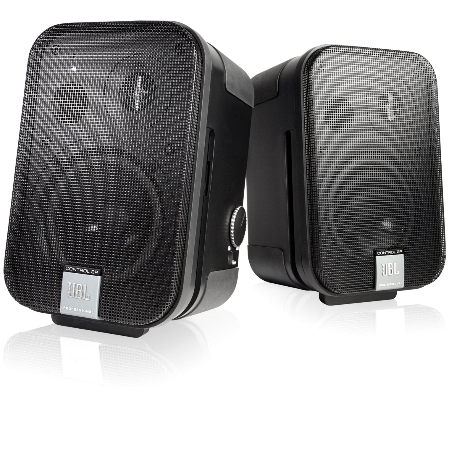 JBL C2PS Control 2P Compact Powered Monitor System, 35W RMS Output Power, 5 Year Warranty