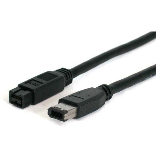 StarTech.com 1394_96_6 6 ft IEEE-1394 Firewire Cable 9-6 M/M, 800 Mbit/s Data Transfer Rate, EMI Protection