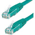StarTech.com 2ft CAT6 Ethernet Cable - Green Molded Gigabit - 100W PoE UTP 650MHz - Category 6 Patch Cord UL Certified Wiring/TIA (C6PATCH2GN) Main image